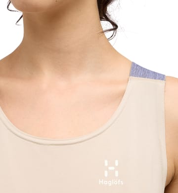Ridge Tank Women Chalk Beige
