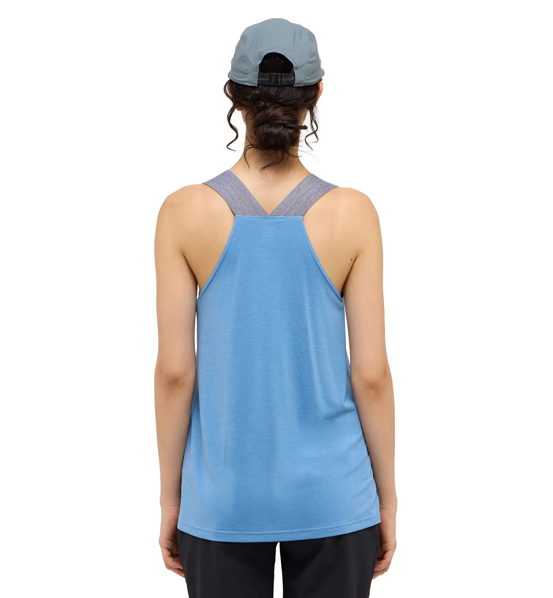 Ridge Tank Women Sky Blue
