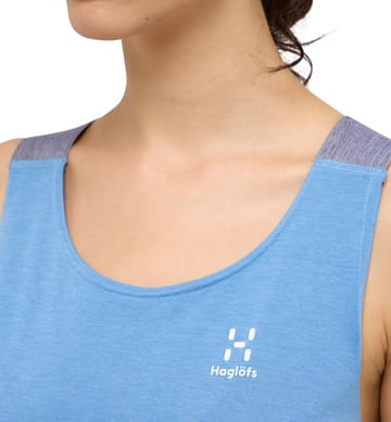 Ridge Tank Women Sky Blue