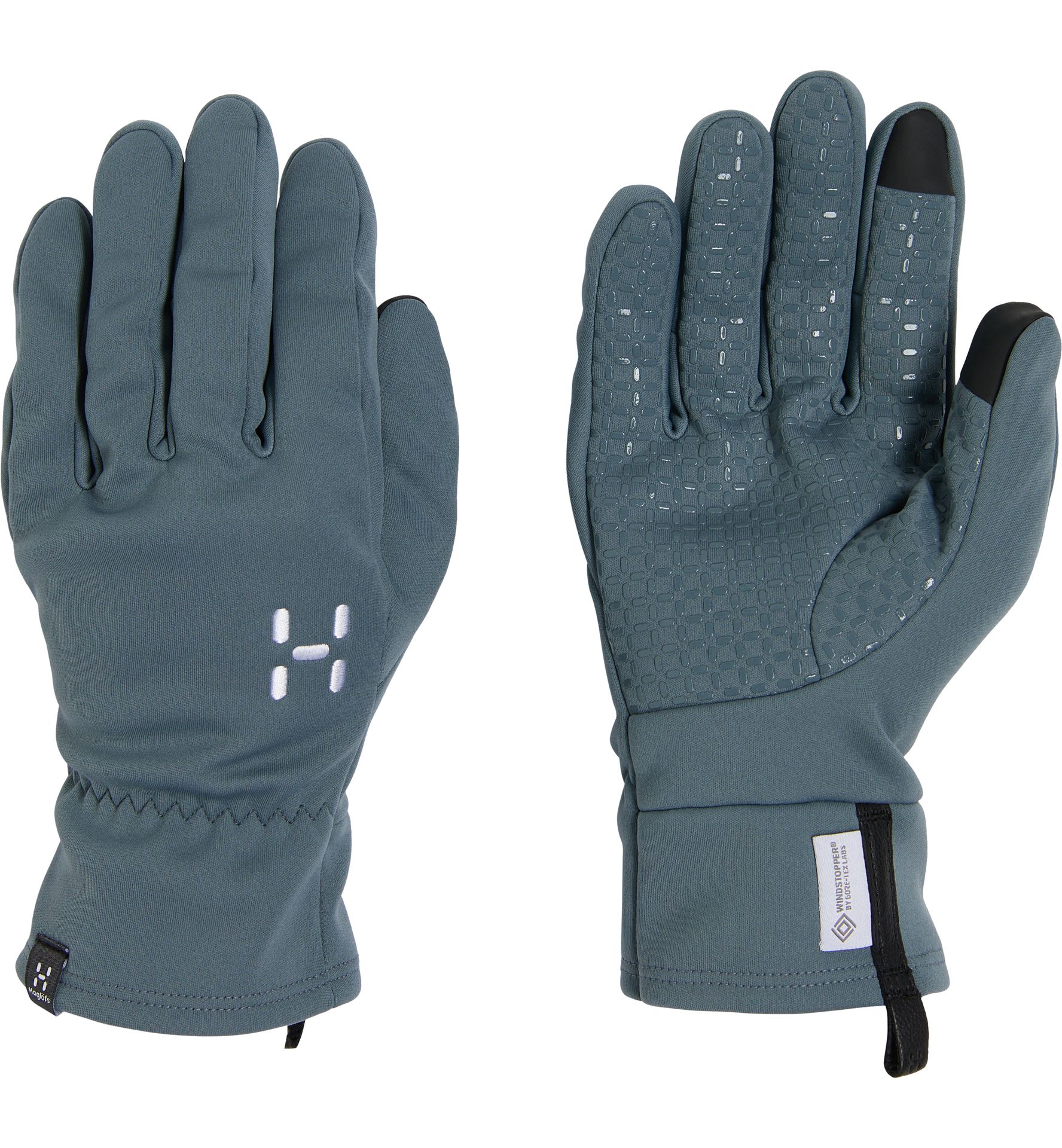 Bow Windstopper Glove Steel Blue