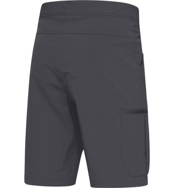 Lizard Softshell Shorts Men Magnetite