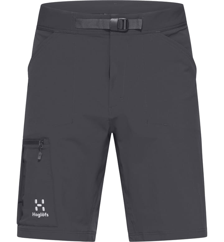 Lizard Softshell Shorts Men Magnetite