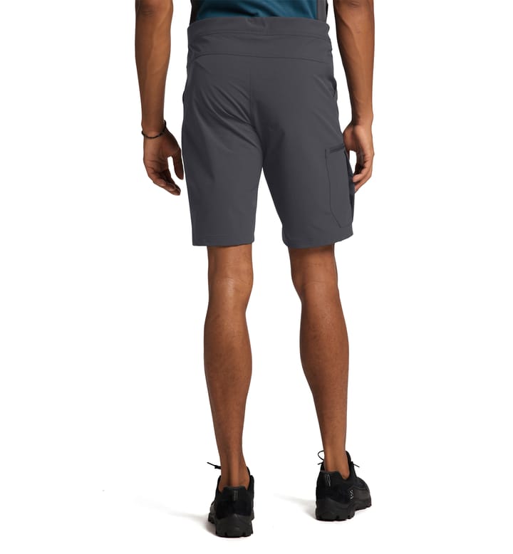 Lizard Softshell Shorts Men Magnetite