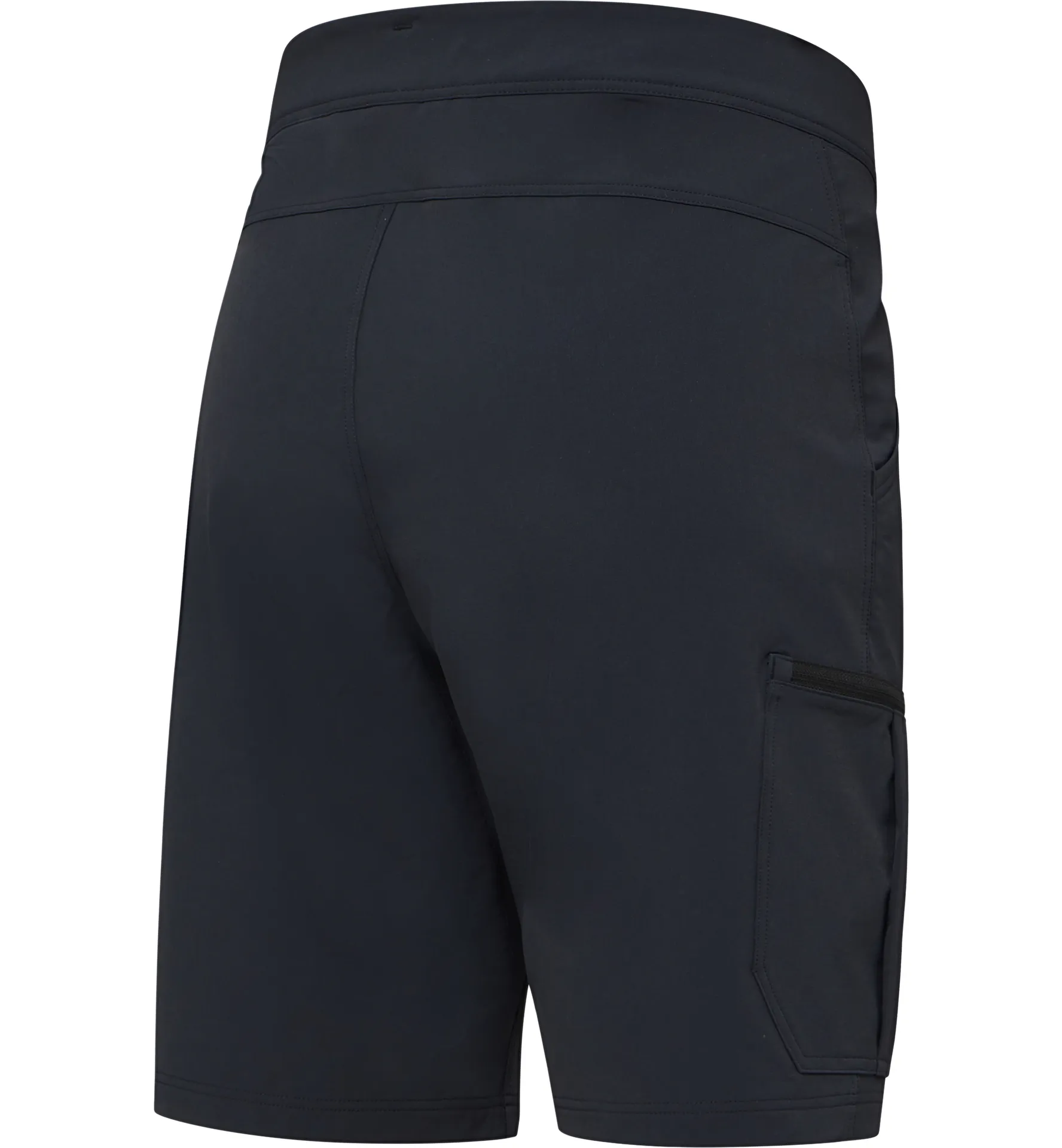 Lizard Softshell Shorts Men True Black