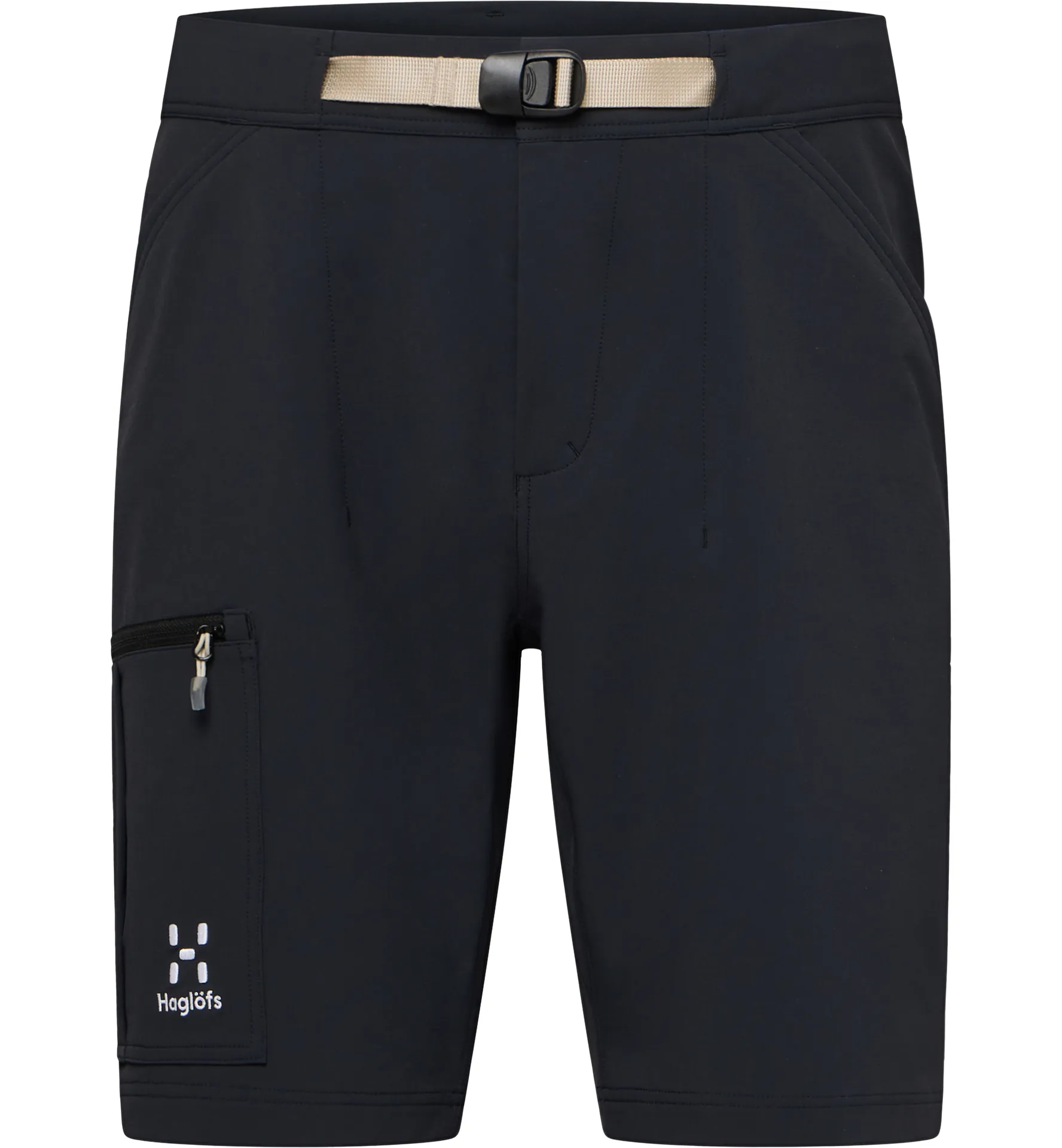 Lizard Softshell Shorts Men True Black