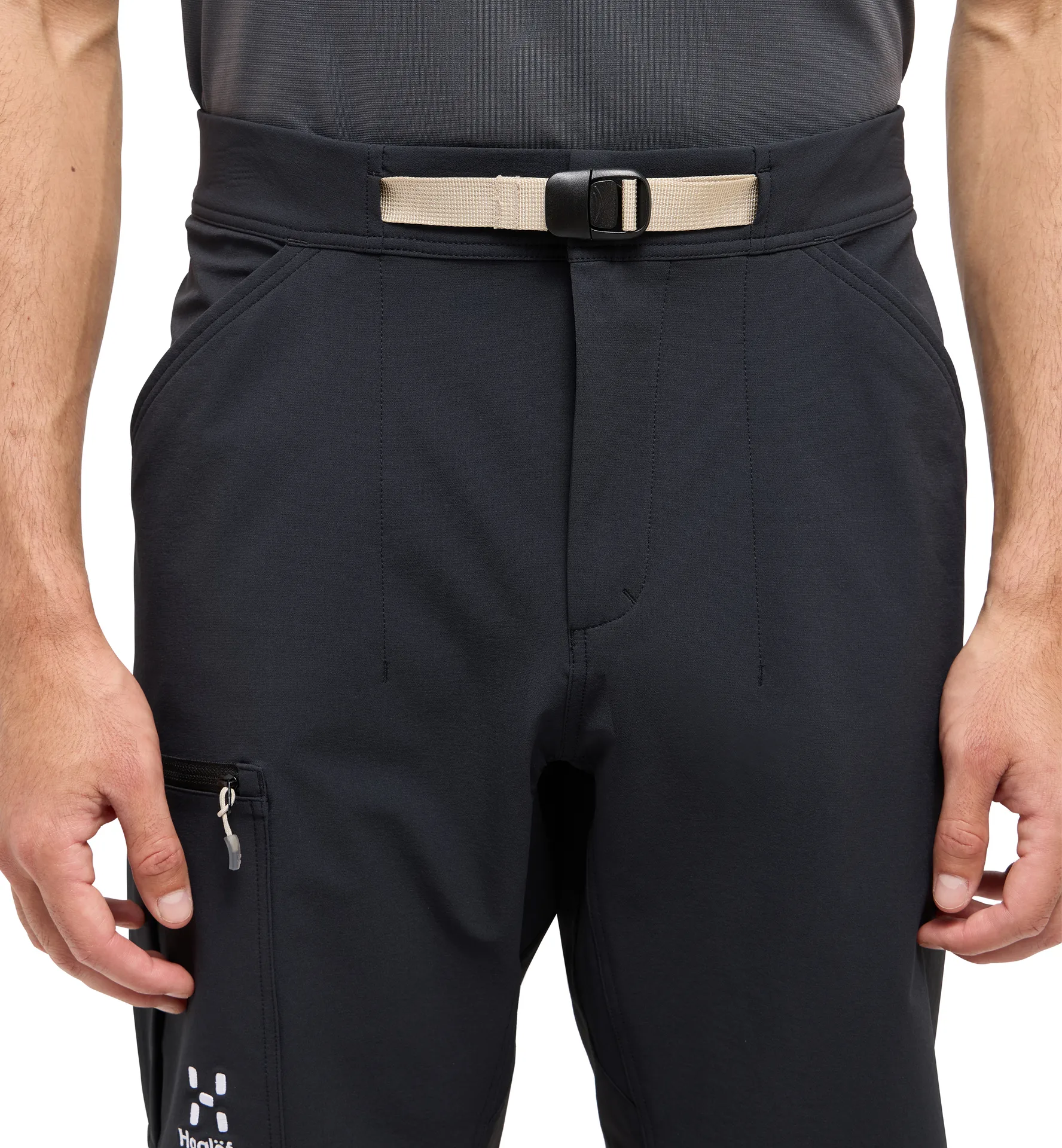 Lizard Softshell Shorts Men True Black