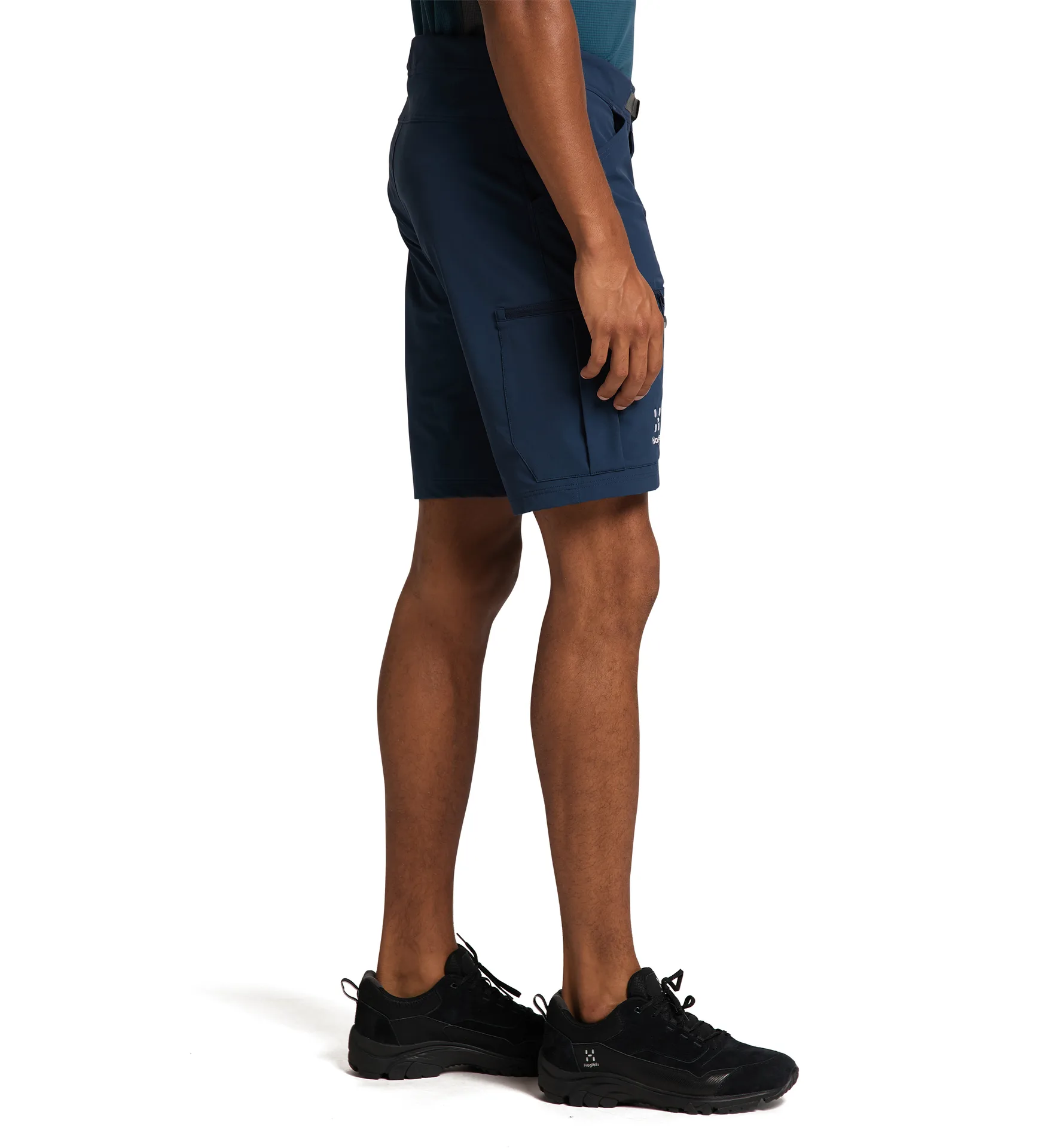 Lizard Softshell Shorts Men Tarn Blue