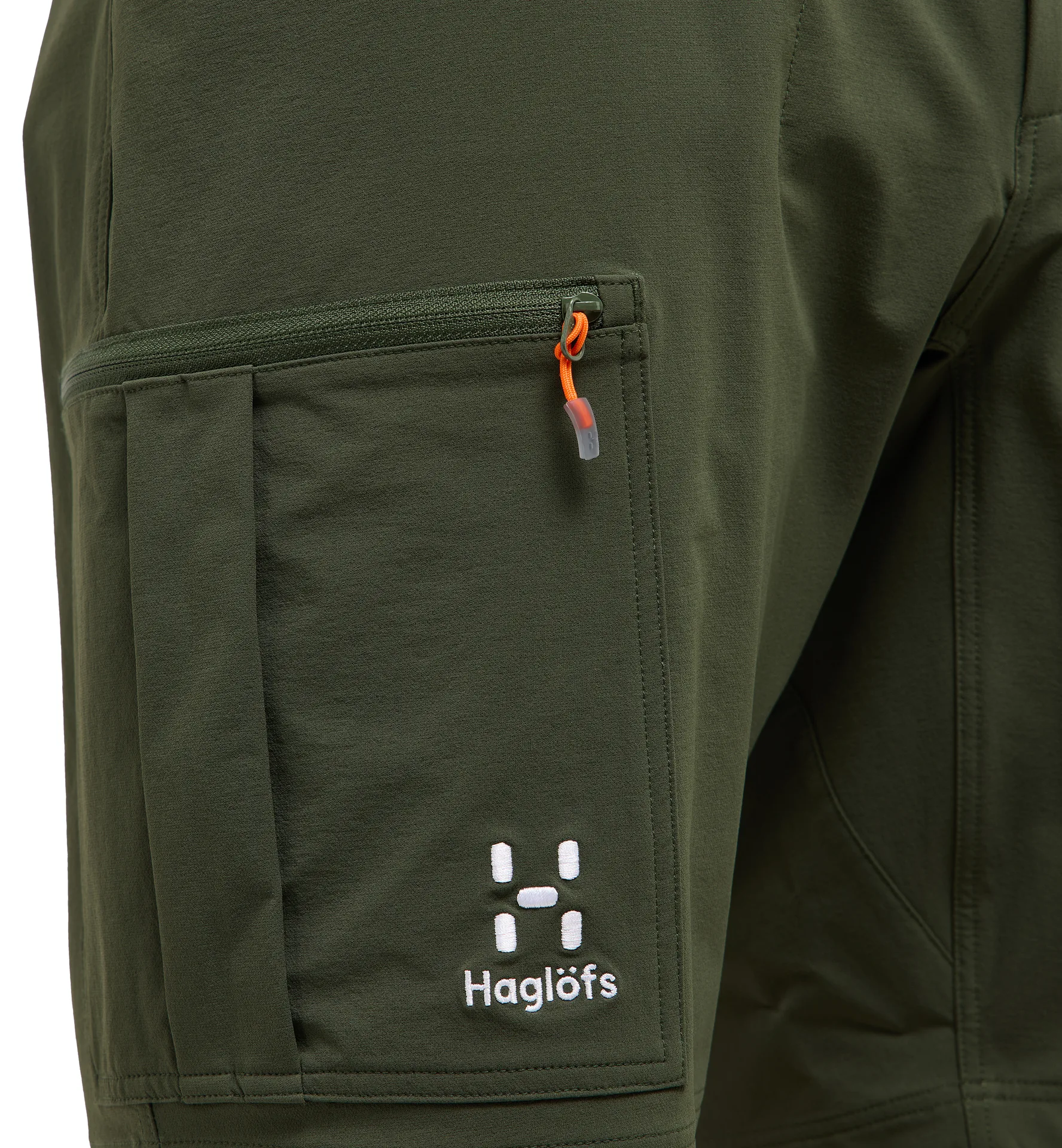 Lizard Softshell Shorts Men Seaweed Green