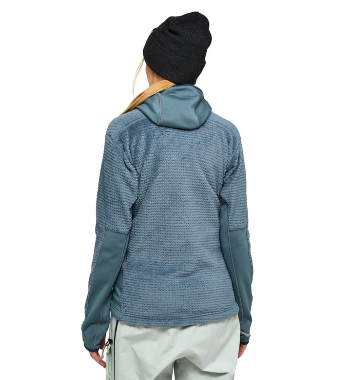 Vassi Mid Hood Women Steel Blue Vassi Mid Hood Women Steel Blue