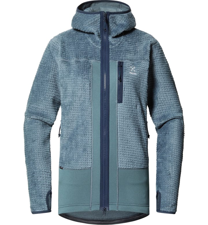 Vassi Mid Hood Women Steel Blue Vassi Mid Hood Women Steel Blue
