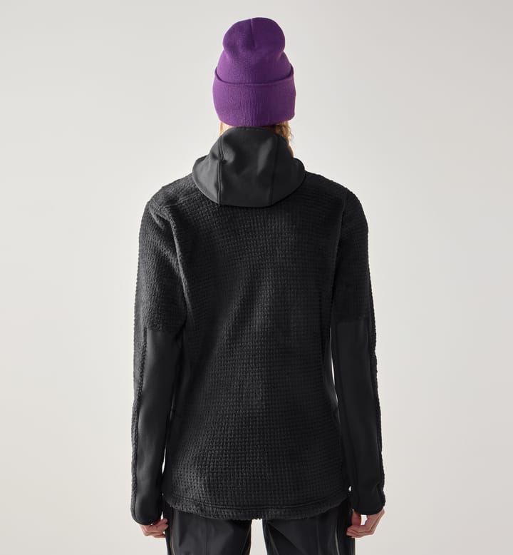 Vassi Mid Hood Women True Black Vassi Mid Hood Women True Black