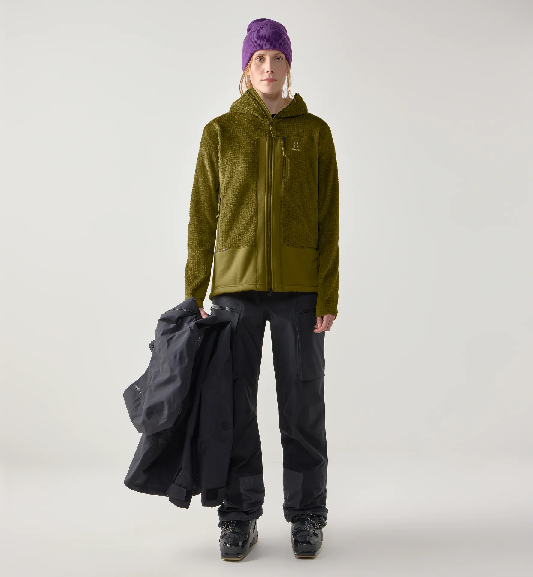 Vassi Mid Hood Women Olive Green