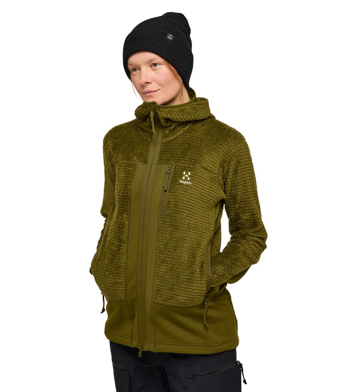 Vassi Mid Hood Women Olive Green