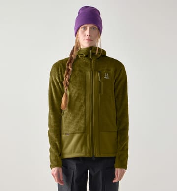 Vassi Mid Hood Women Olive Green