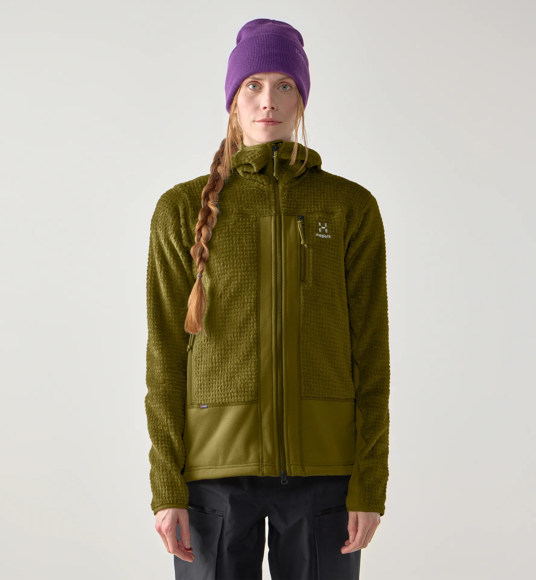 Vassi Mid Hood Women Olive Green