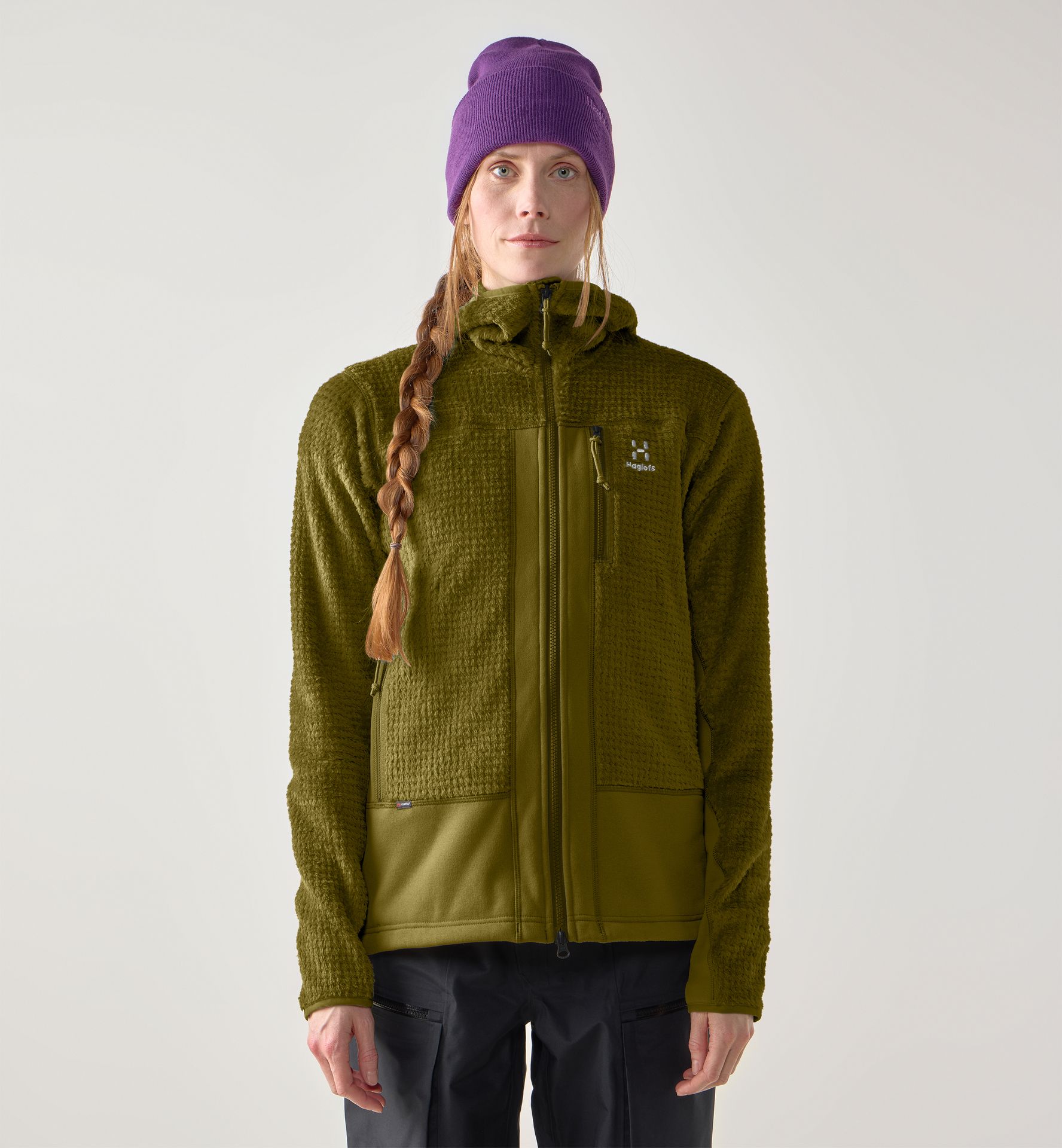 Vassi Mid Hood Women Olive Green