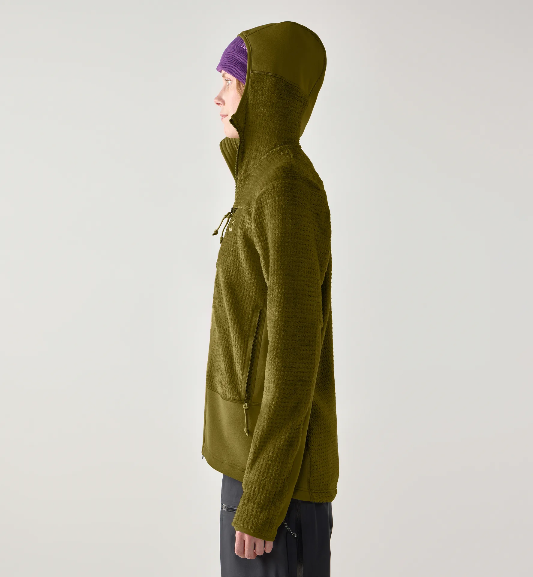 Vassi Mid Hood Women Olive Green