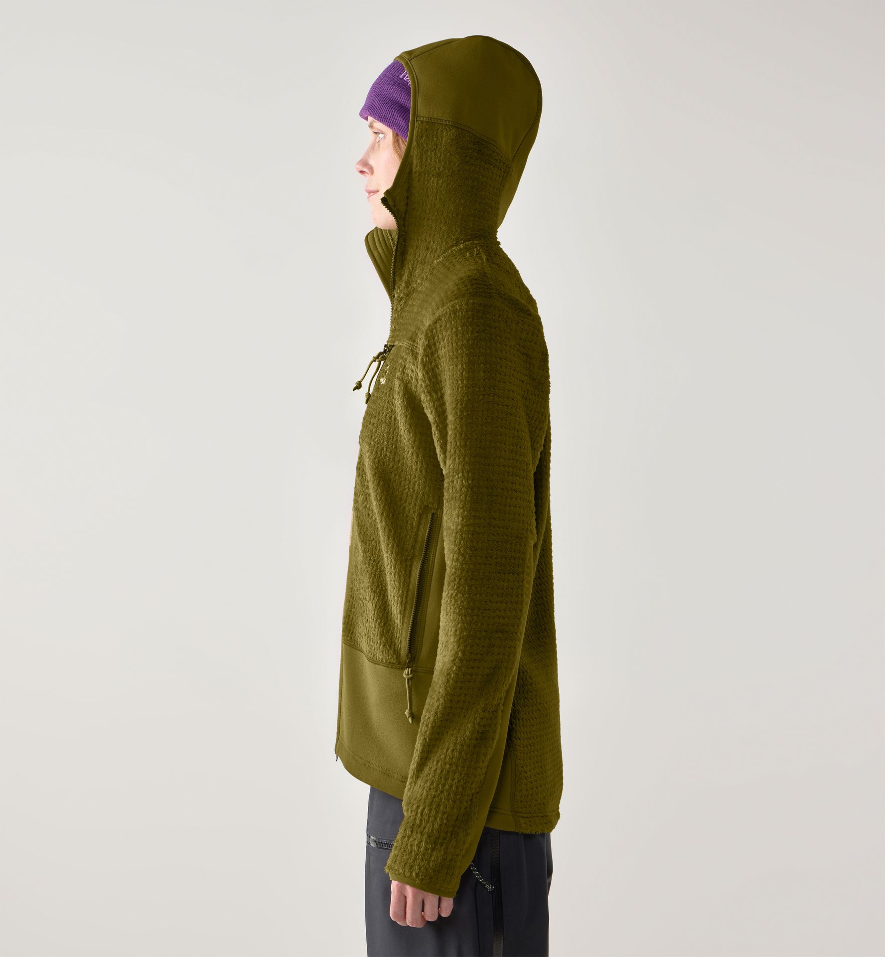 Vassi Mid Hood Women Olive Green