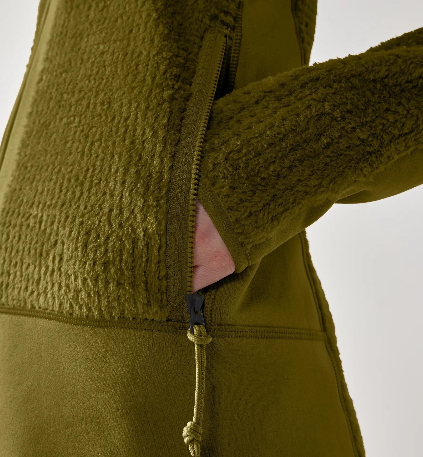 Vassi Mid Hood Women Olive Green