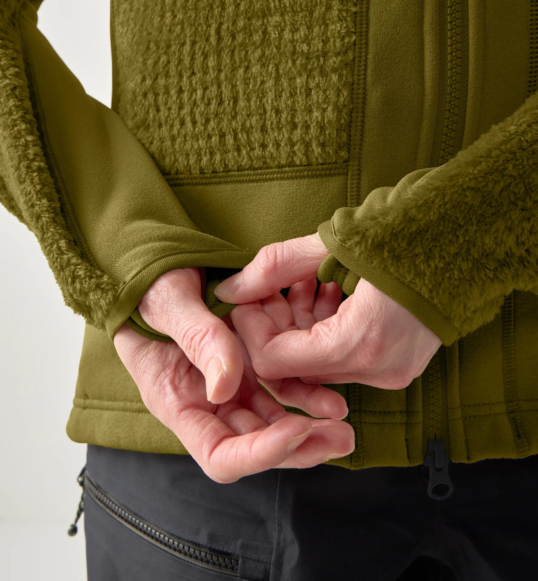 Vassi Mid Hood Women Olive Green