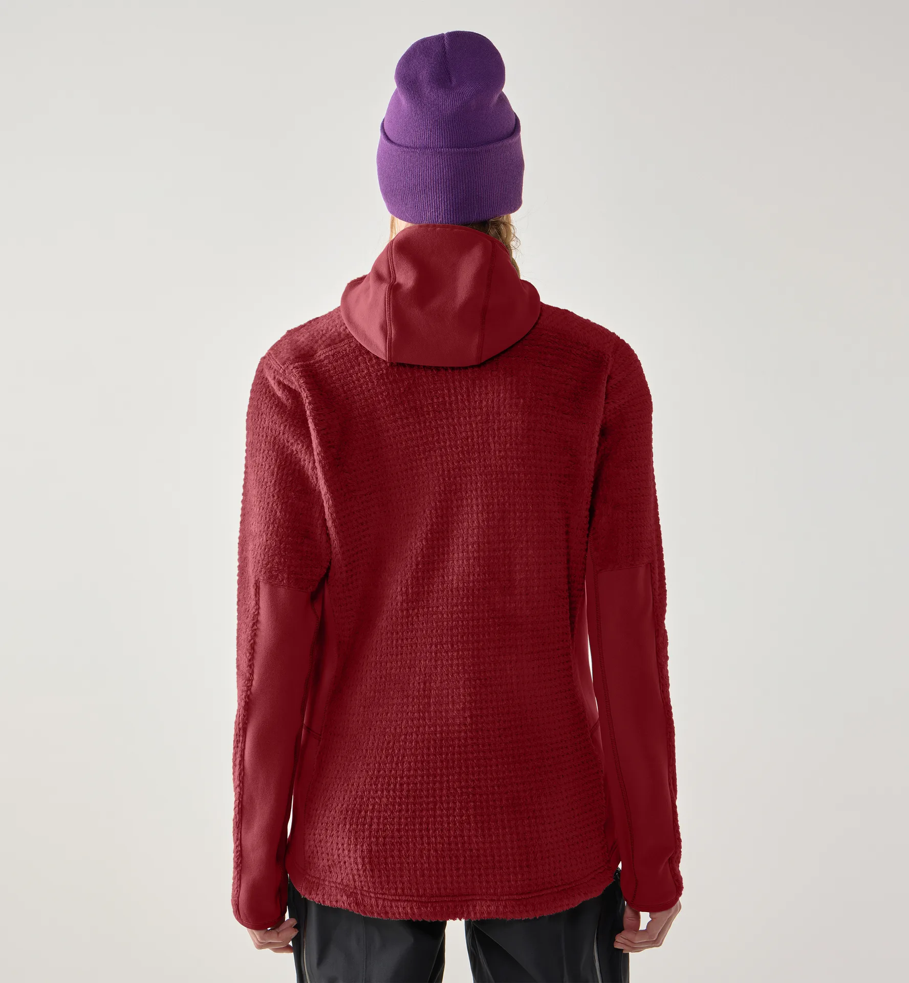 Vassi Mid Hood Women Carmine Red