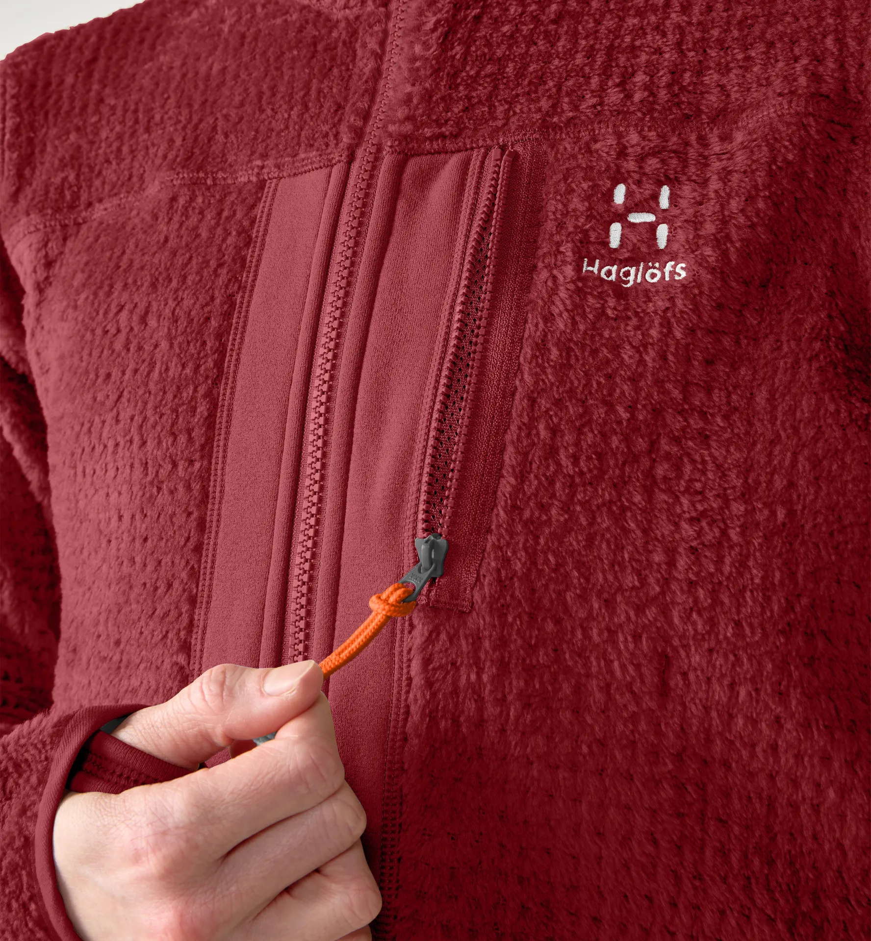 Vassi Mid Hood Women Carmine Red