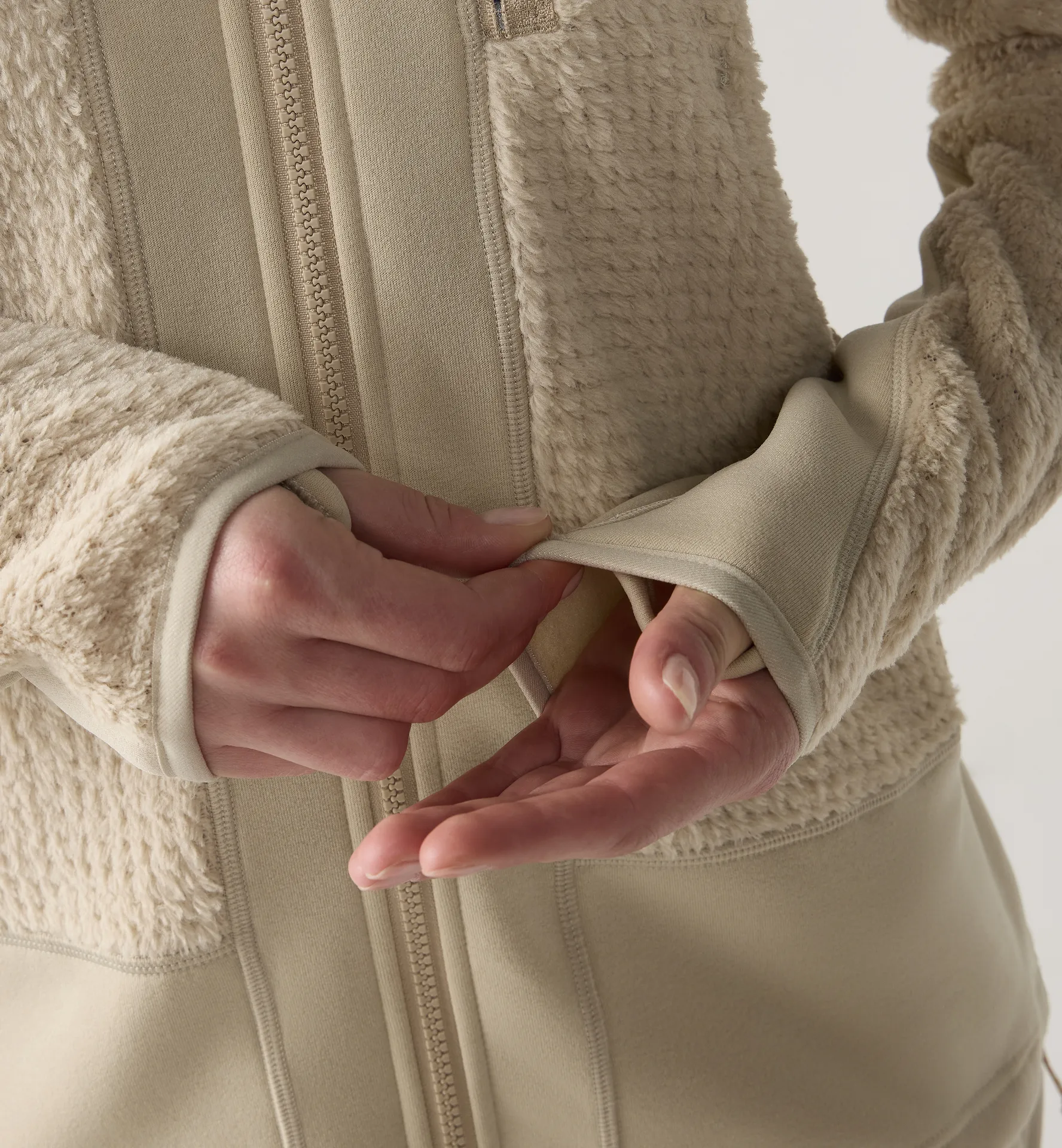 Vassi Mid Hood Women Chalk Beige