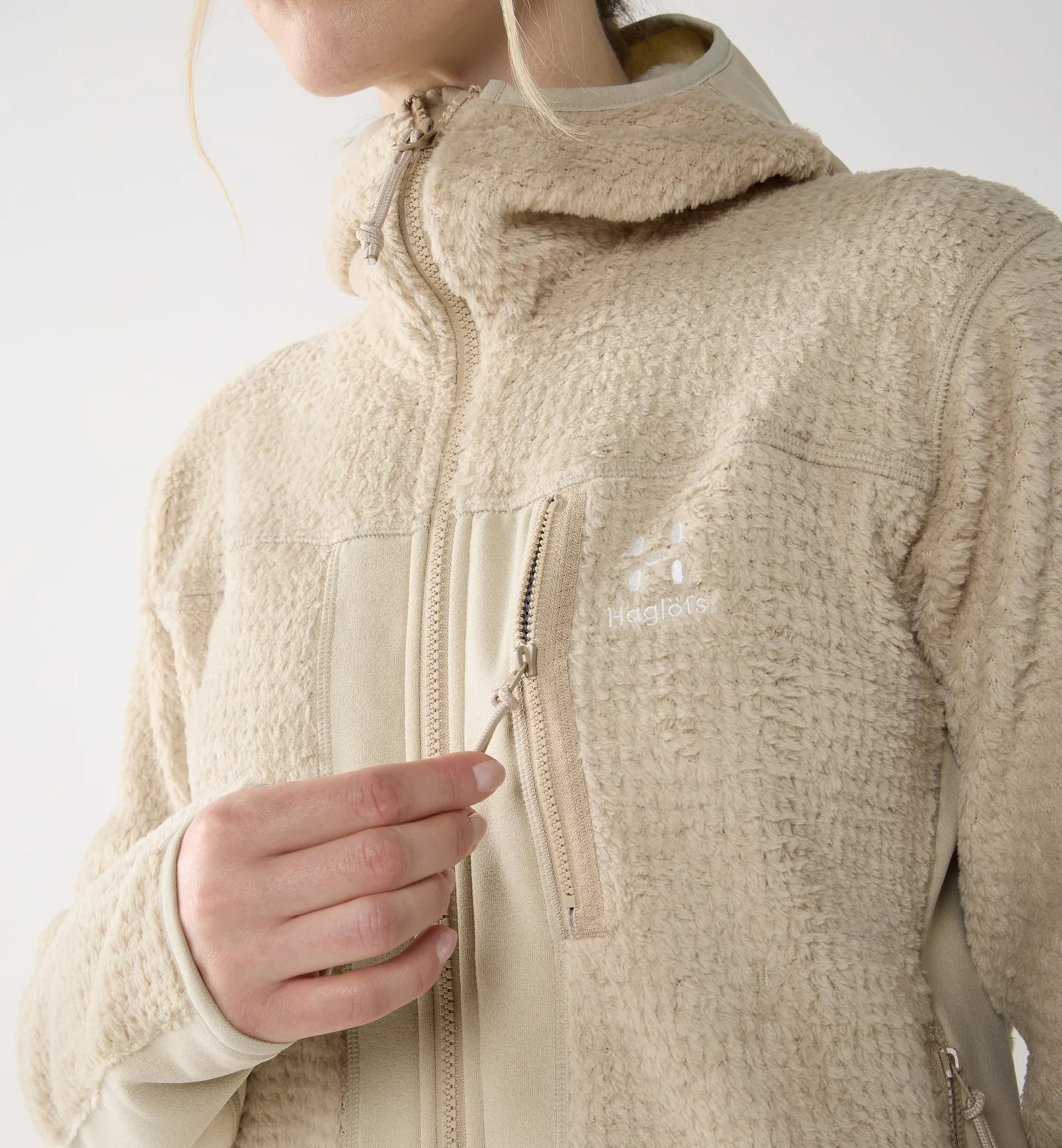 Vassi Mid Hood Women Chalk Beige