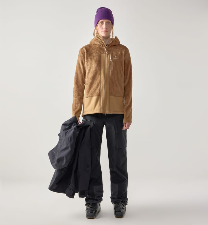 Vassi Mid Hood Women Oak Brown Vassi Mid Hood Women Oak Brown