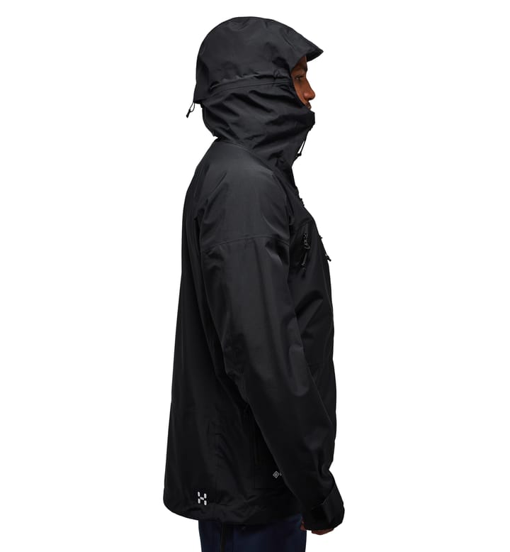 Vassi GTX Jacket Men True Black Vassi GTX Jacket Men True Black