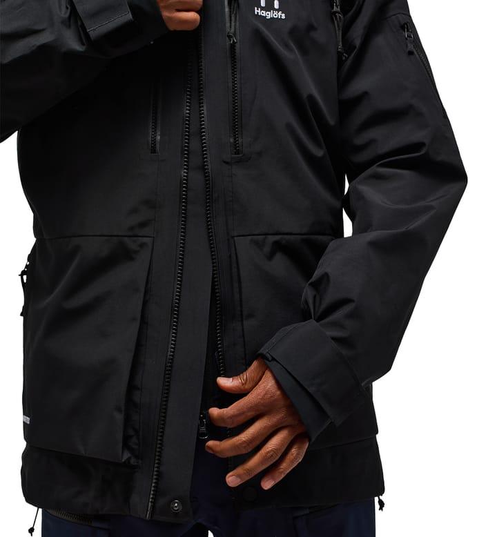 Vassi GTX Jacket Men True Black Vassi GTX Jacket Men True Black