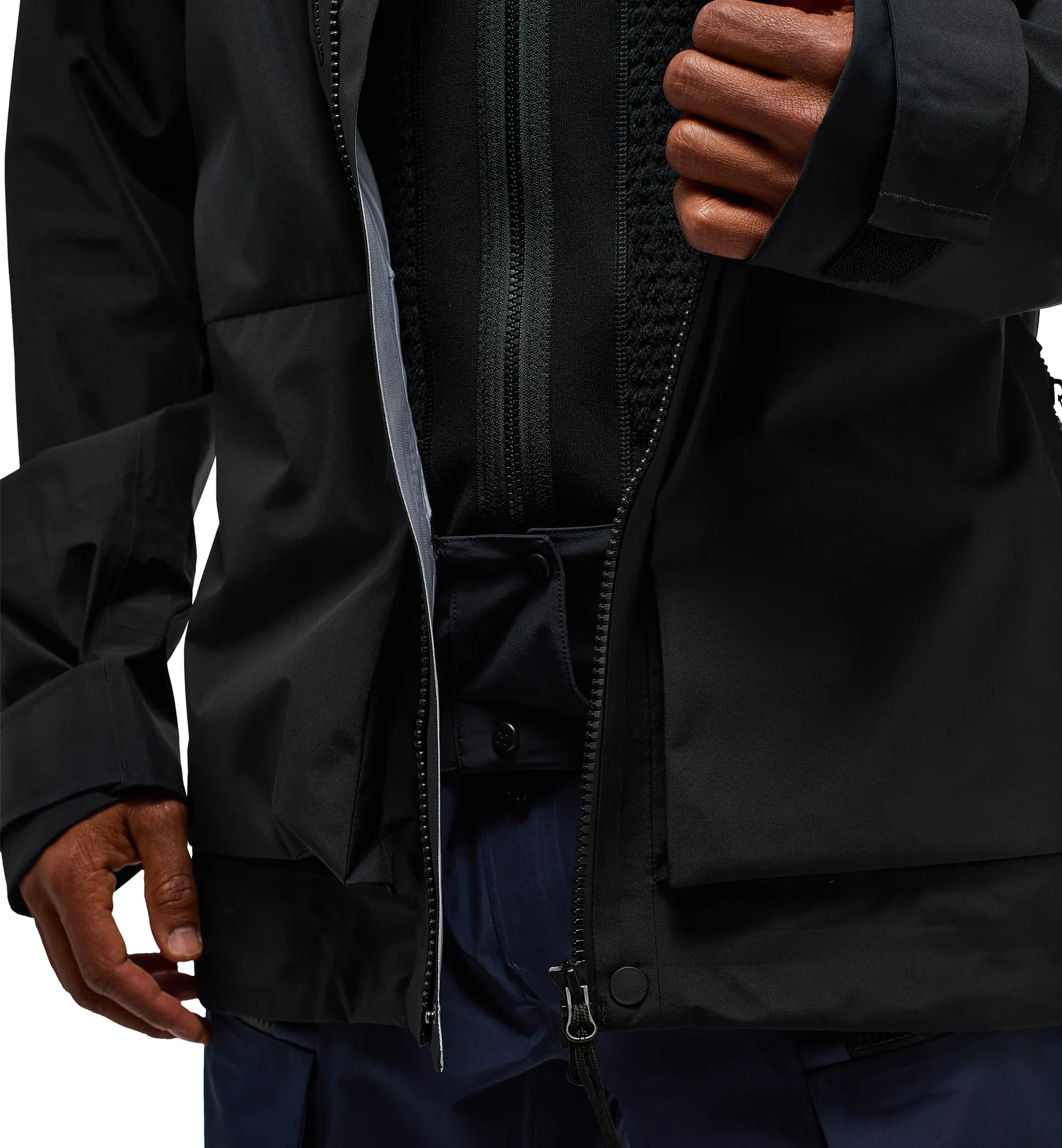 Vassi GTX Jacket Men True Black