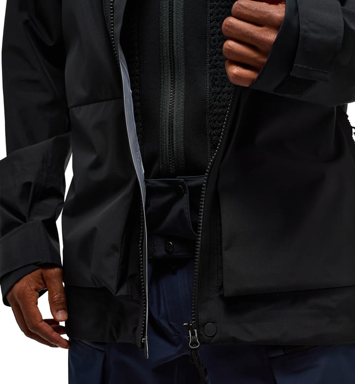 Vassi GTX Jacket Men True Black Vassi GTX Jacket Men True Black