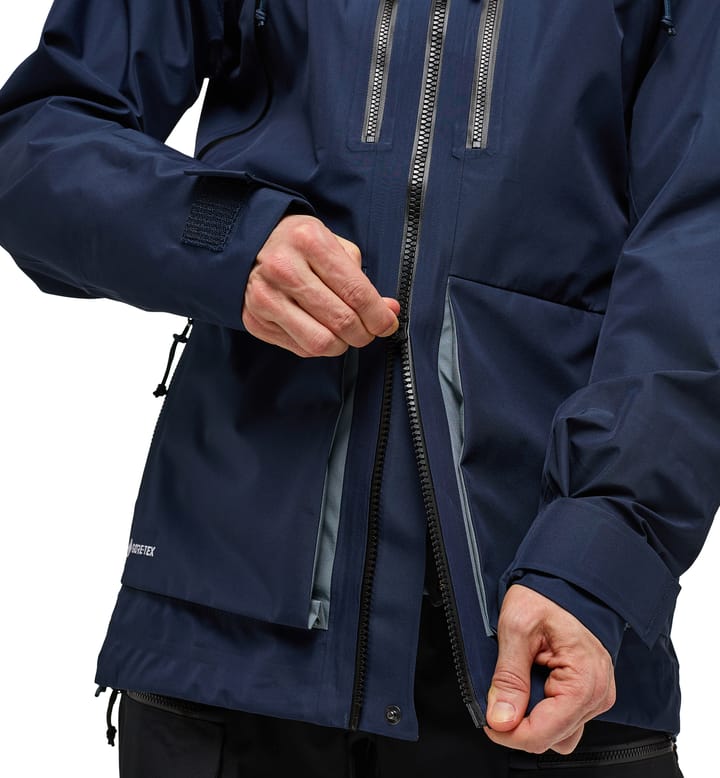 Vassi GTX Jacket Men Tarn Blue/Steel Blue