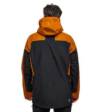 Vassi GTX Jacket Men Golden Brown/True Black