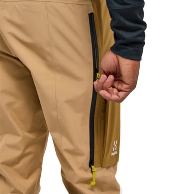 Vassi GTX Pant Men Sand/Cinnamon Brown