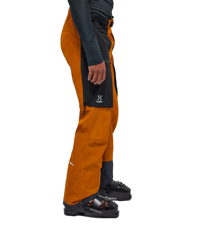 Vassi GTX Pant Men Golden Brown/True Black