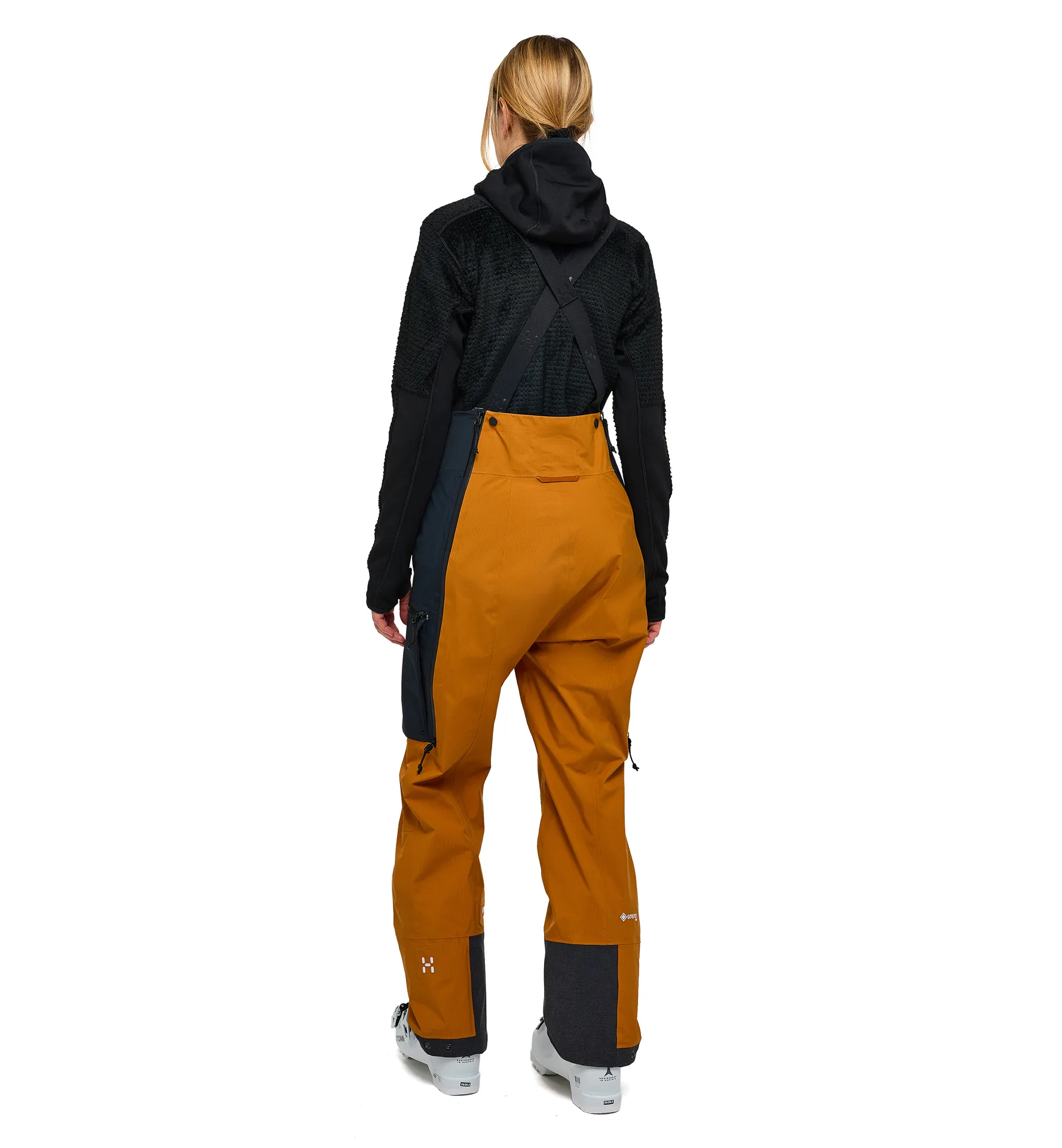 Vassi GTX Pro Bib Women Golden Brown True Black