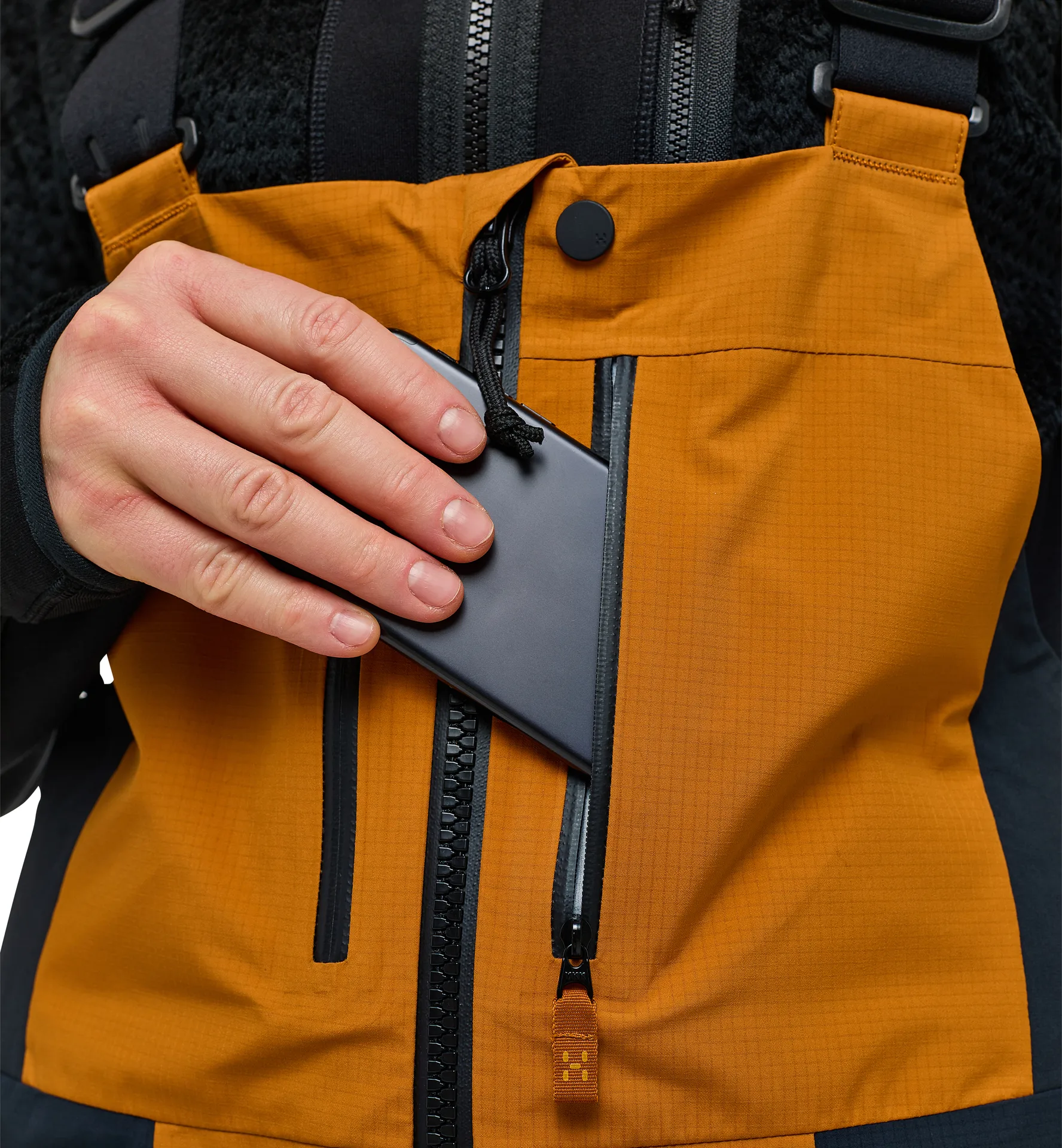 Vassi GTX Pro Bib Women Golden Brown True Black