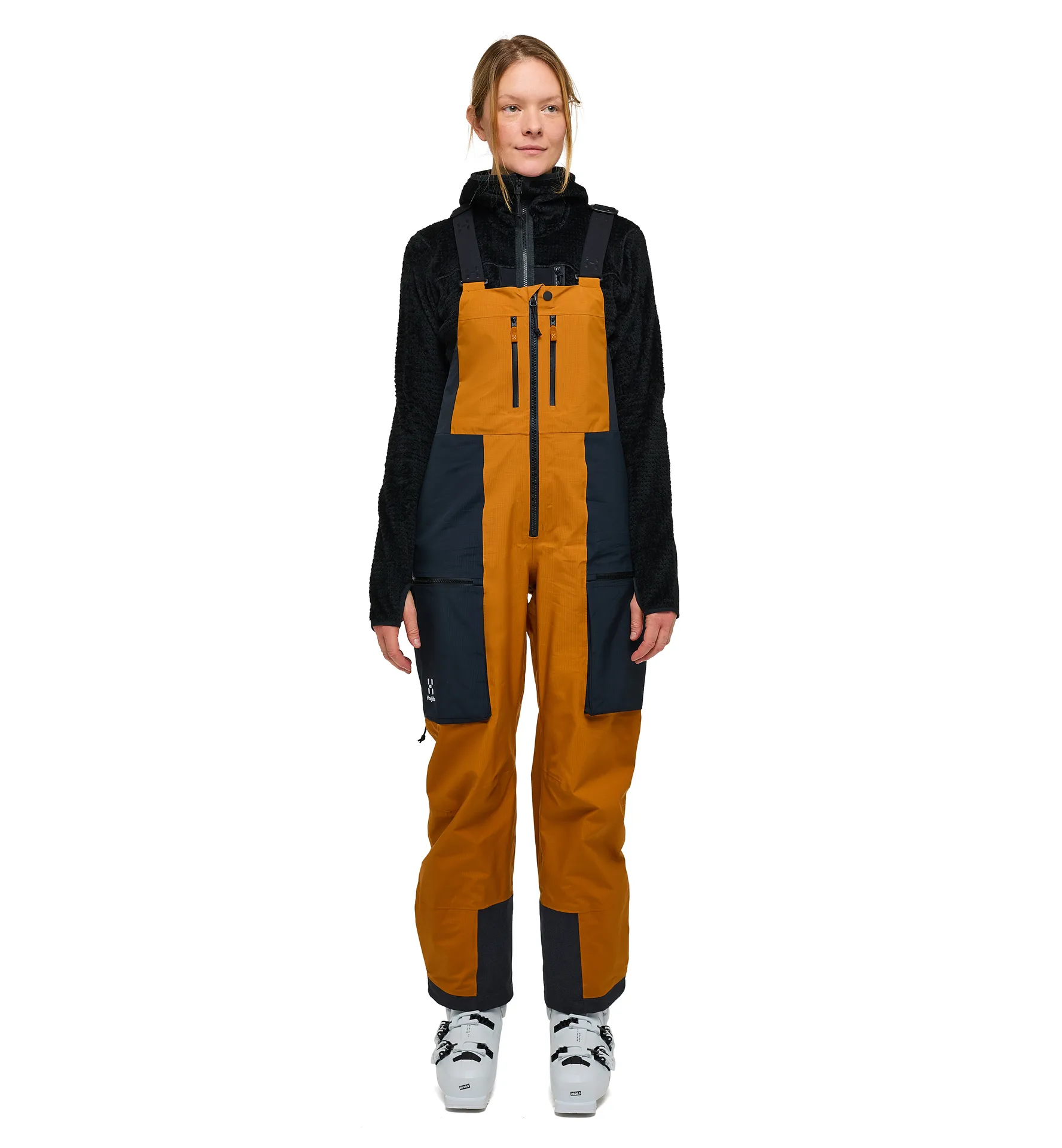 Vassi GTX Pro Bib Women Golden Brown True Black