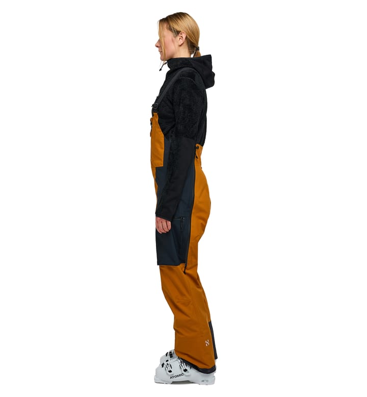 Vassi GTX Pro Bib Women Golden Brown True Black