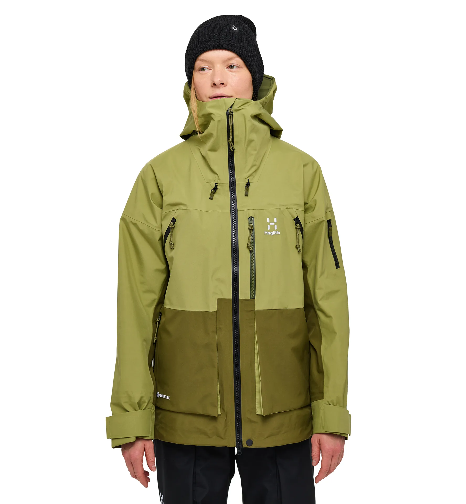Vassi GTX Jacket Women Thyme Green/Olive Green