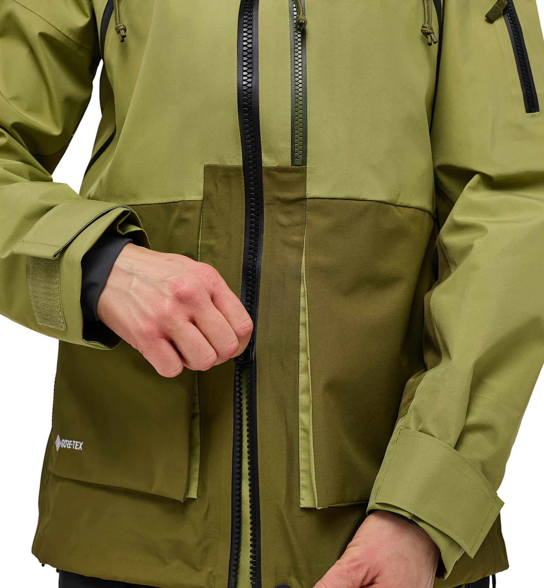 Vassi GTX Jacket Women Thyme Green/Olive Green
