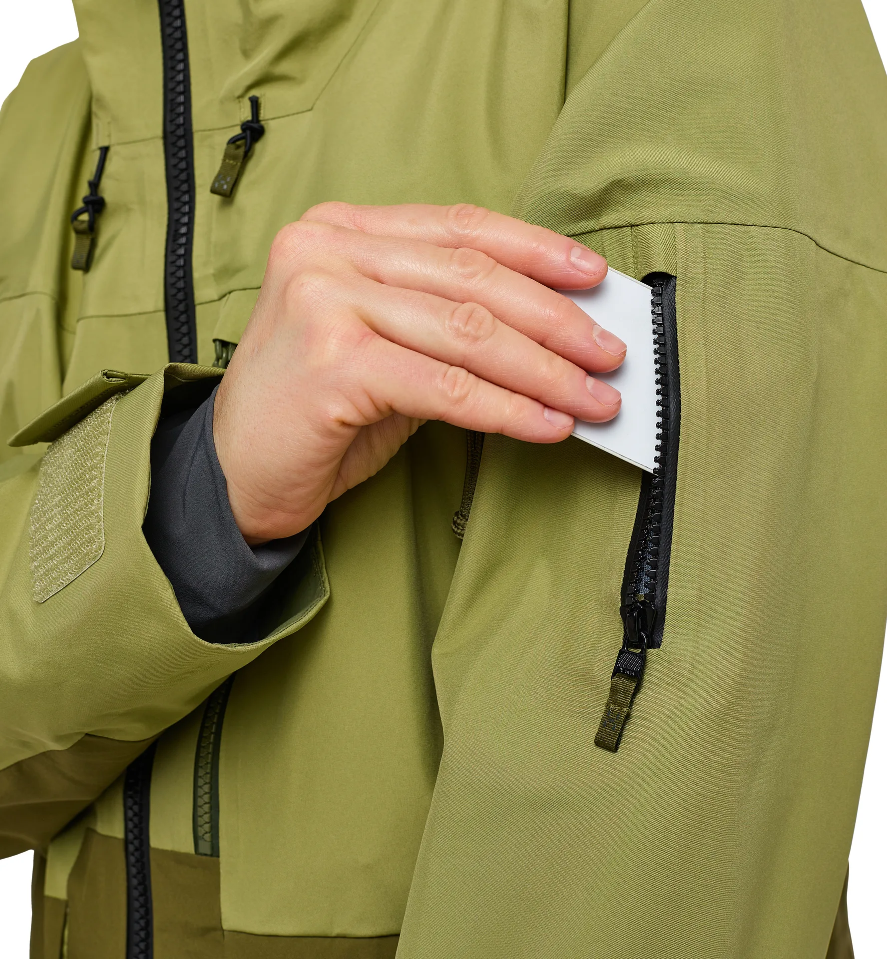 Vassi GTX Jacket Women Thyme Green/Olive Green