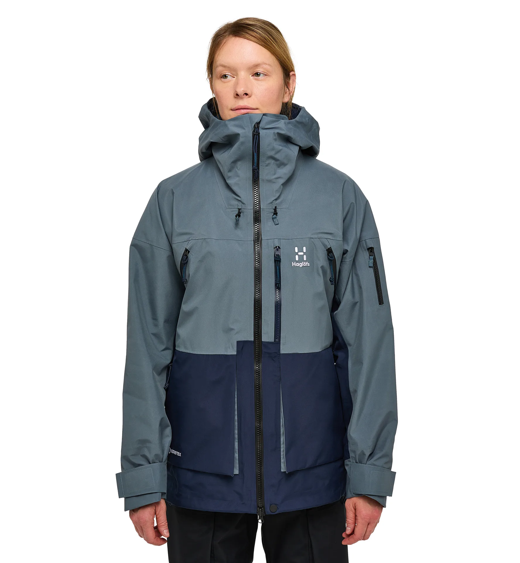 Vassi GTX Jacket Women Steel Blue/Tarn Blue