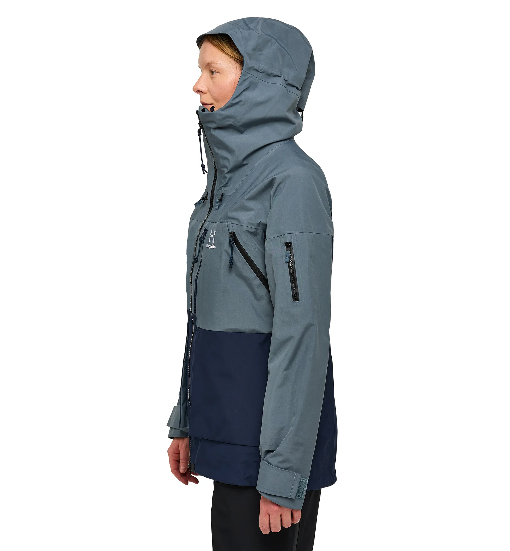 Vassi GTX Jacket Women Steel Blue/Tarn Blue