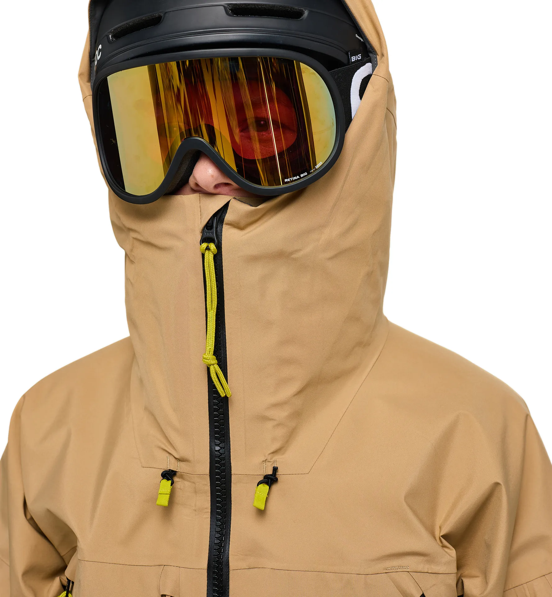 Vassi GTX Jacket Women Sand/Cinnamon Brown