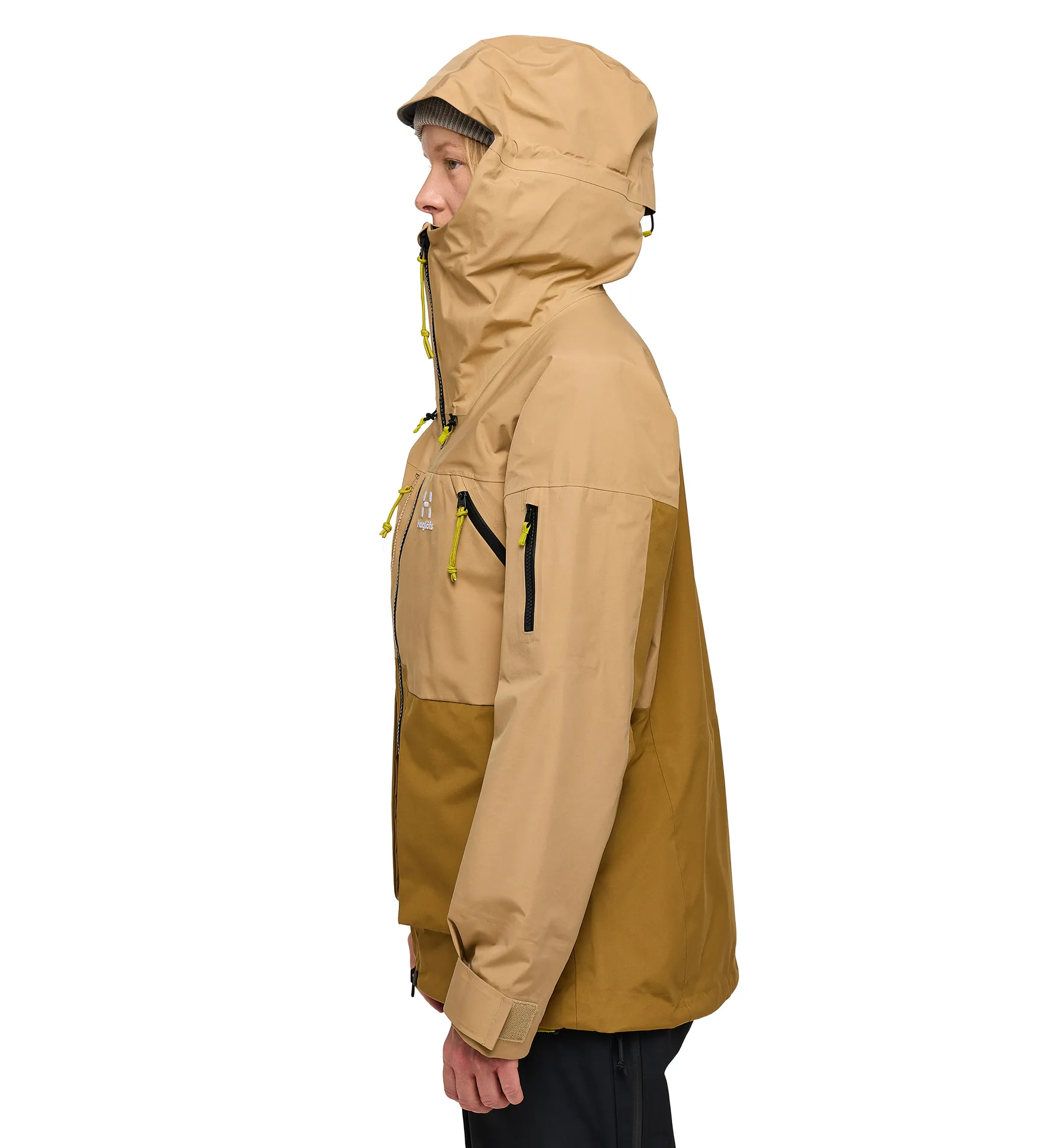 Vassi GTX Jacket Women Sand/Cinnamon Brown