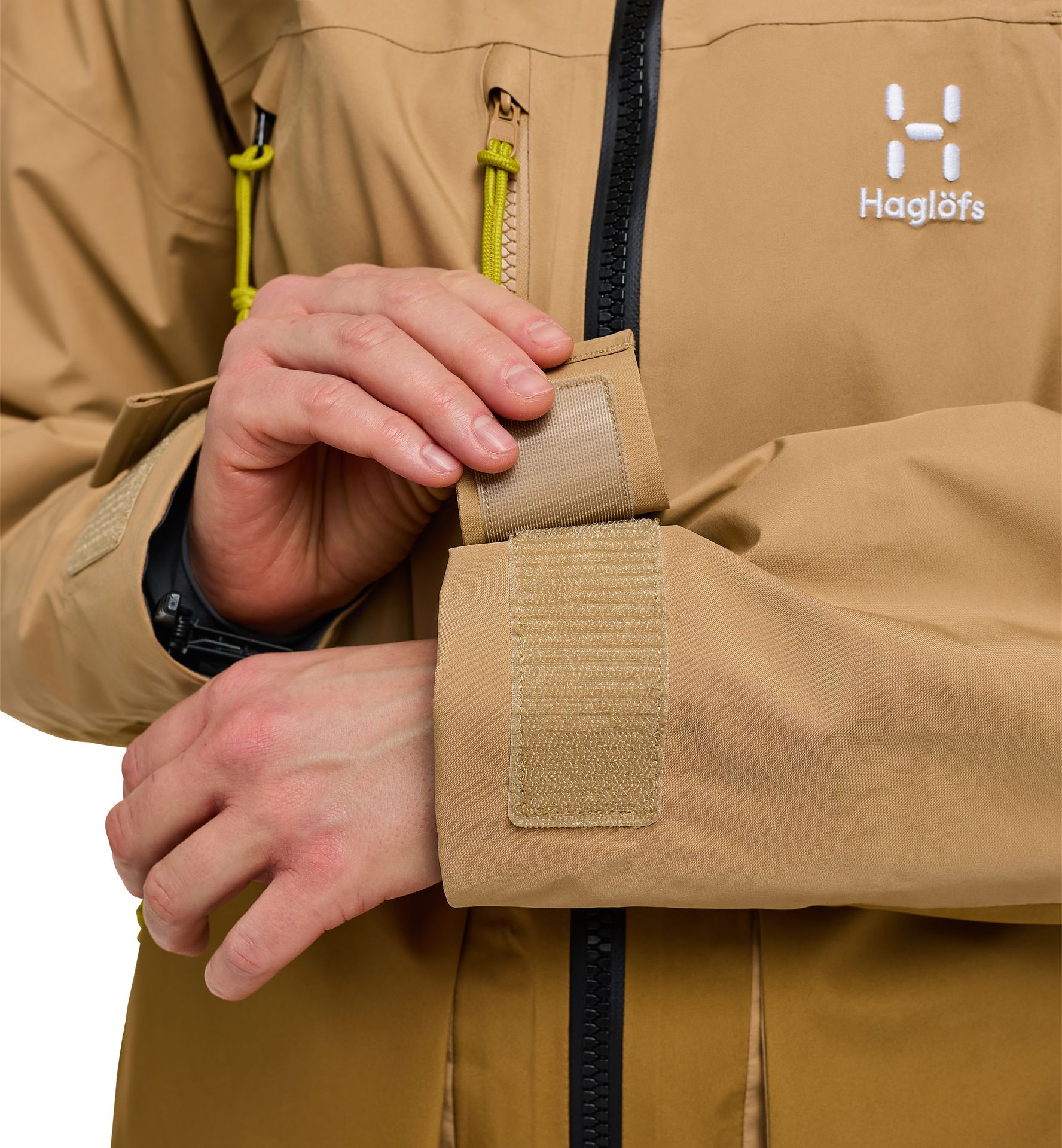 Vassi GTX Jacket Women Sand/Cinnamon Brown