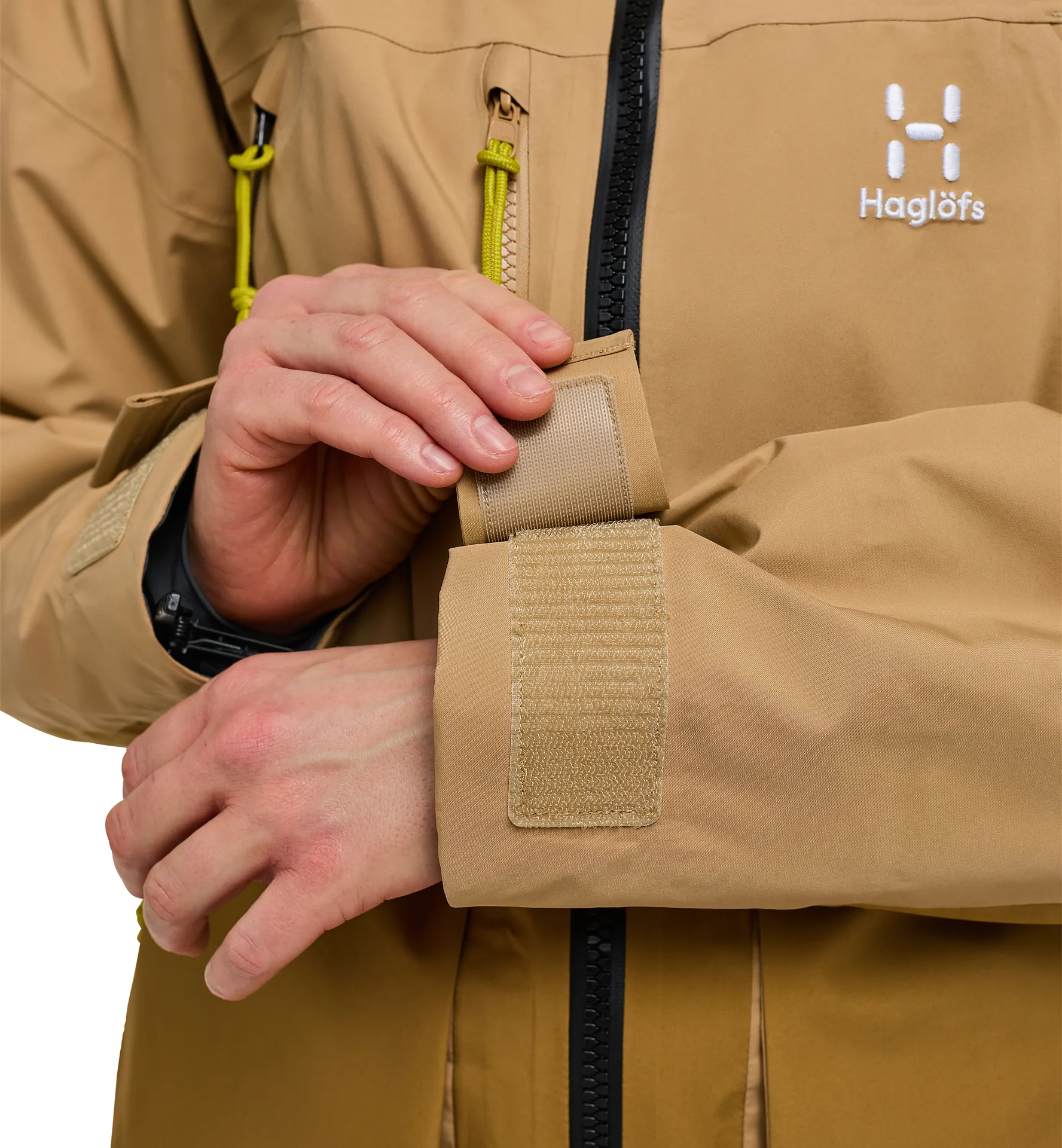 Vassi GTX Jacket Women Sand/Cinnamon Brown